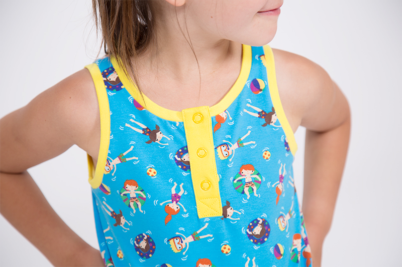 Jumpsuit für Kinder nähen pattydoo Nähblog