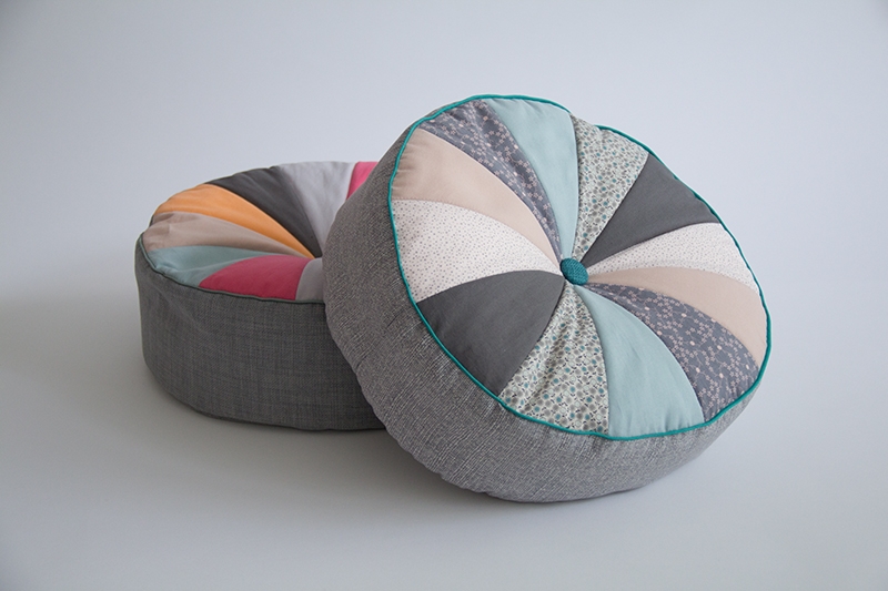 Gratis Schnittmuster Sitzkissen mit Nähvideo | pattydoo