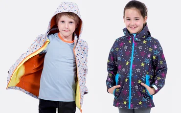 Kindersoftshelljacke für Jungen und Mädchen