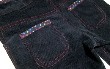 Kinderhose mit Gesäßtaschen selber nähen