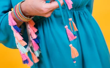 Nähanleitung Quasten selber machen mit Nähvideo