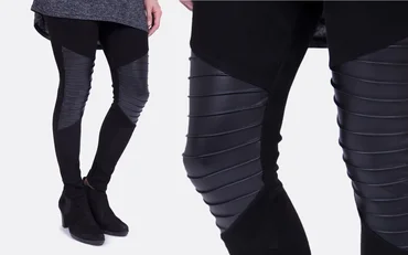 Schnittmuster Bikerleggings "Tara" mit Bieseneinsatz