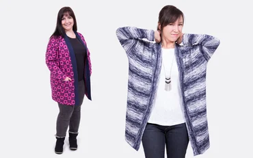 Schnittmuster Cardigan selber nähen