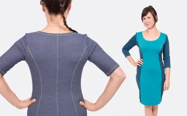 Schnittmuster Etuikleid "Rachel"