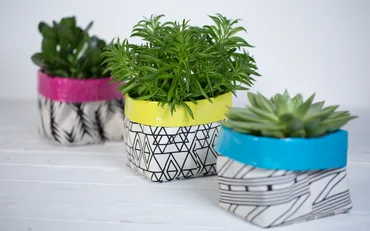 Schnittmuster Utensilo aus Wachstuch