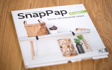 SnapPap Nähideen aus veganem Leder