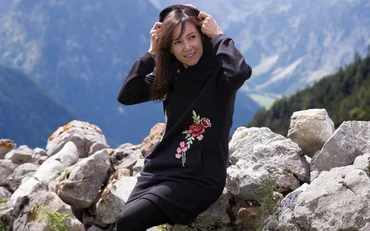 Schnittmuster Sweatkleid Ronja auf der Alm