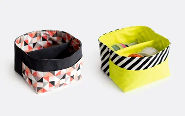 Gratis Schnittmuster Utensilo mit Videoanleitung