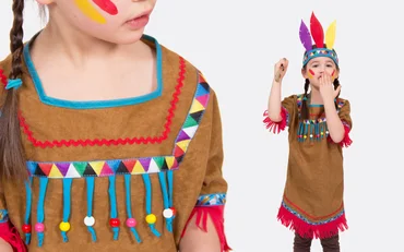 Karneval- Faschingskostüm Indianer für Kinder nähen