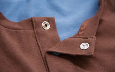 Knopfleiste für Männershirts nähen lernen