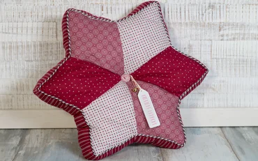 Nähanleitung Sternkissen