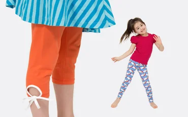 Schnittmuster Kinderleggings nähen lernen