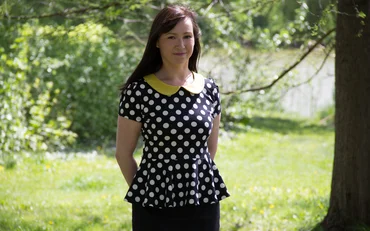 Schnittmuster Schösschen-Shirt mit Bubikragen