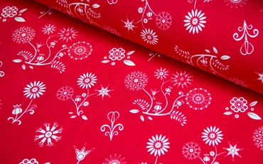 Stoffdesign Jersey "Sewing flowers"