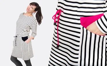 sewing pattern sweat dress