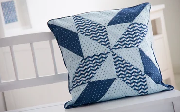 Nähanleitung Patchworkkissen selber nähen