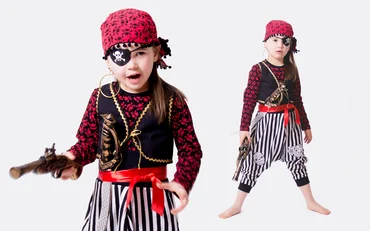 Nähanleitung Piratenweste Faschingskostüm selber nähen