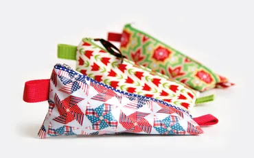 Nähanleitung kostenlos für eine Stiftetasche selber nähen