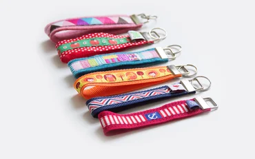 Schlüsselband Nähidee Geschenkidee selber nähen