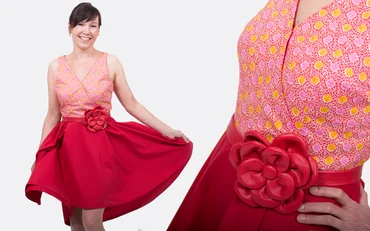 Schnittmuster Flora-Dress nähen lernen