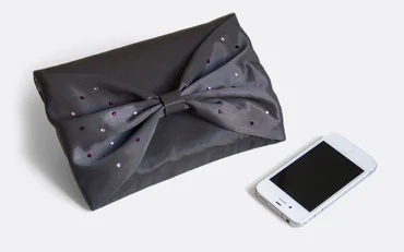 Schnittmuster Handytasche Clutch Glitzersteine