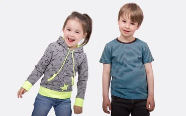 Schnittmuster Kindershirts mit Raglan- oder eingesetzten Ärmeln nähen lernen