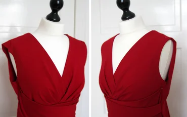 Schnittmuster Kleid Ausschnitt