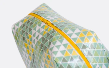 Schnittmuster gratis Kosmetiktasche Big Vicky aus laminierten Stoffen