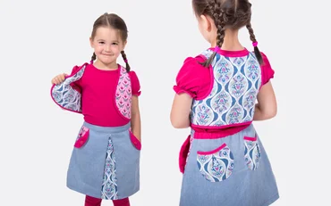 Schnittmuster kostenlos Kinder-Steppweste selber nähen