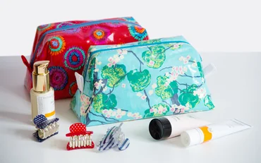 Schnittmuster kostenlos Kosmetiktasche mit Nähvideo nähen lernen