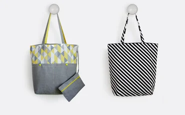 Schnittmuster kostenlos Wendetasche selber nähen