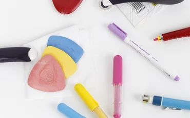 Nähen lernen - Markierwerkzeuge