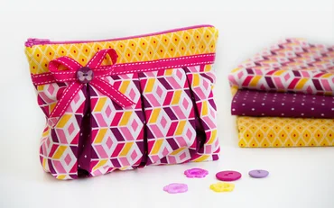 pattydoo Stoffe Geometric Fever Schnittmuster Kosmetiktasche