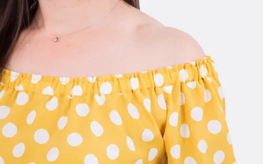 Nähanleitung Carmenausschnitt für Bluse nähen