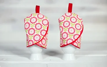 Nähanleitung Eierwärmer in Tuplenform selber nähen