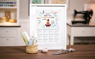 pattydoo Nähkalender 2018 Freebie Gratis Download