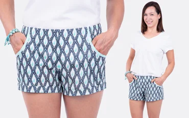 Schnittmuster Damen-Shorts nähen lernen