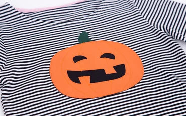 Nähanleitung: Halloween-Applikation Kürbis Gespenster Totenkopf nähen