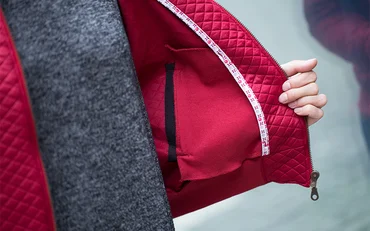 Beleg mit Schrägband einfassen