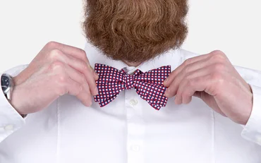 Anleitung Fliege binden