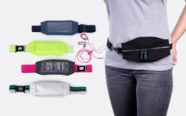 Nähanleitung gratis Handytasche Bauchtasche sportlich nähen