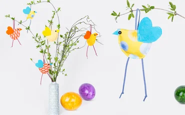 Osterküken nähen, DIY-Osterdeko