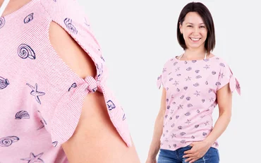 Nähanleitung Knotenärmel DIY selber nähen lernen