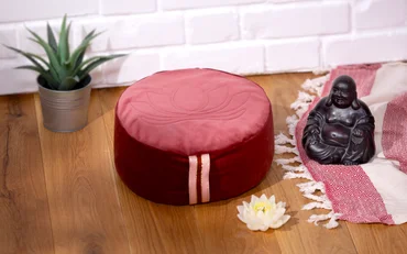 Sitzkissen zur Meditation selbermachen - Anleitung mit kostenloser Vorlage