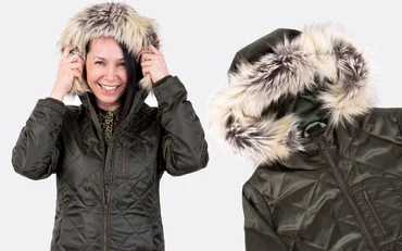 Fellkragen selber nähen mit gratis Vorlage