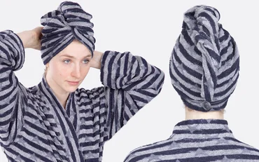 Turban Handtuch, einfaches DIY Nähprojekt 