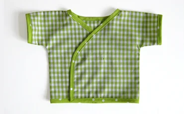 Babyjacke aus Vichy Karostoff selbernähen