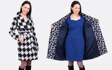 Damenmantel nähen mit Futter Videoanleitungen