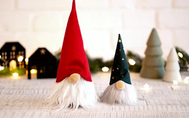 Anleitung Wichtel Dekoration für Weihnachten nähen DIY Tutorial