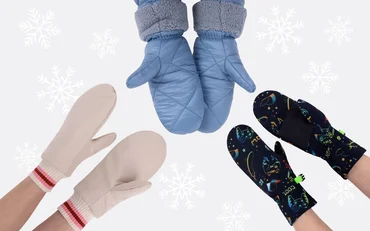 Fäustlinge Handschuhe für Kinder und Erwachsene selber nähen